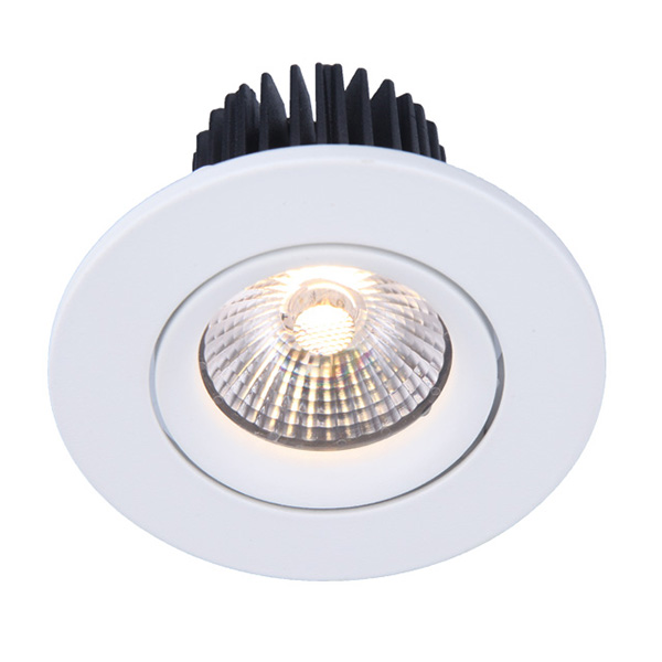 CCT Dim to Warm Recess Ceiling Built-in LED COB Down Light 