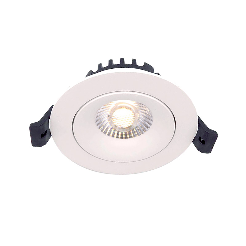 6W 8W IP54 Super Thin Dimmable Recess Ceiling Built-in LED Down Light   - 副本