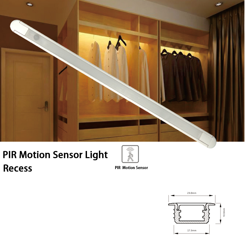 Recess PIR motion Sensor Led Closet Light,Kitchen Cabinet Light #Led Motion Sensor Light Product 